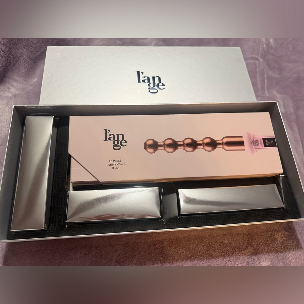L'ange Le Perlé Bubble Wand Blush Set